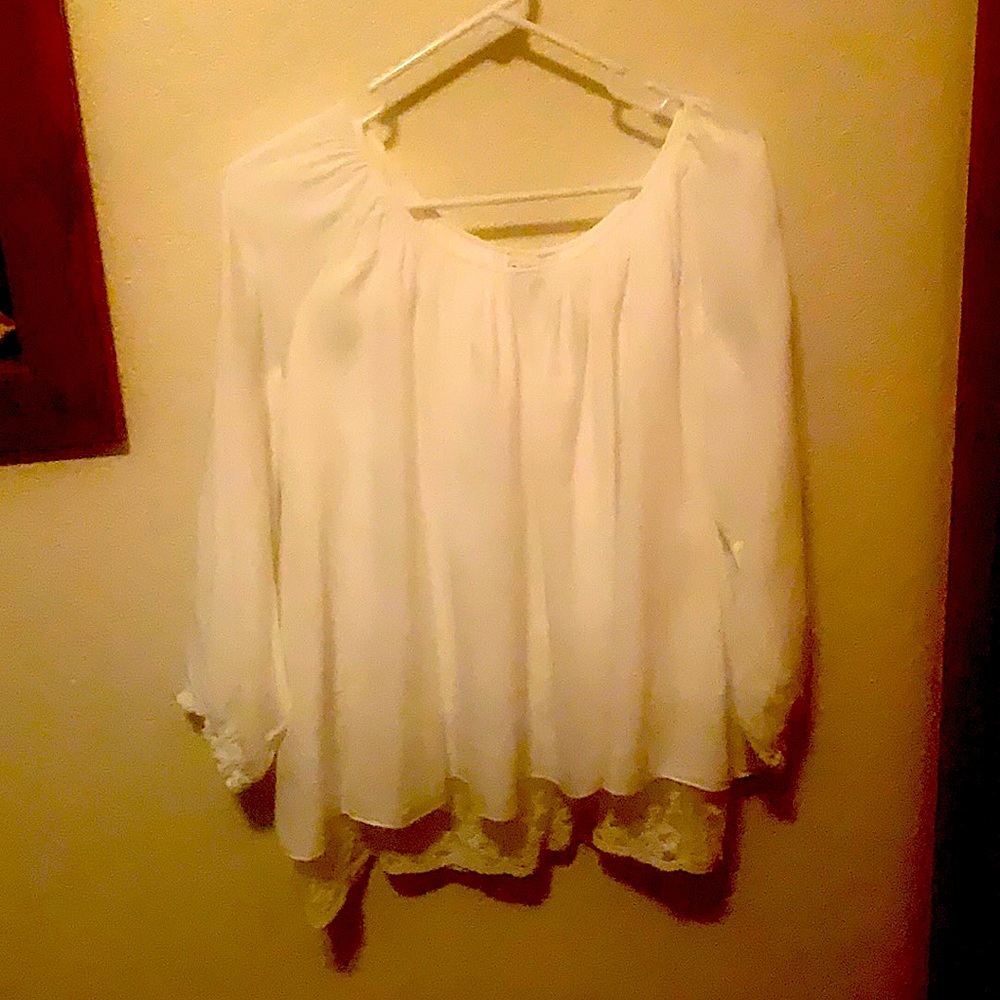 Chelsea and Theodore dressy top